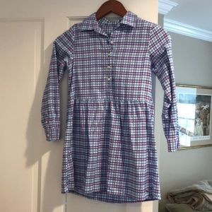 Vineyard vineyard girls plaid dress